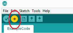 Upload Your Arduino Code