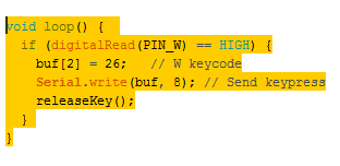 CODE - Write a Keypress